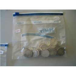 LOT, ASSORT. HALF DOLLARS