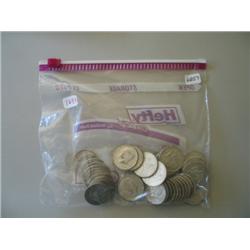 LOT, (APPROX 45) HALF DOLLARS