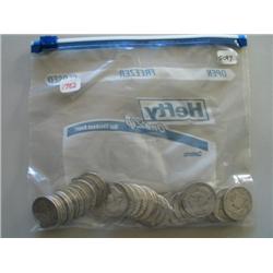 LOT, (35) FRANKLIN HALF DOLLAR