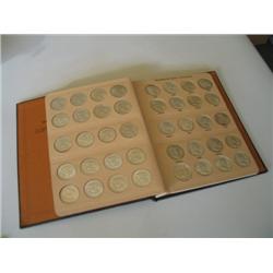 BOOK OF FRANKLIN HALF DOLLARS 1948-1962