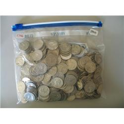 LOT, ASSORT SILVER QUARTERS