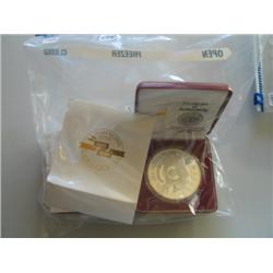 LOT, (3) 5 OZ SILVER MEDALLIONS