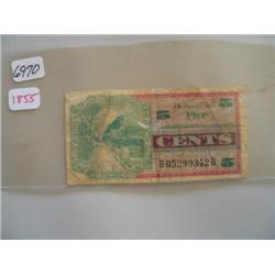 5 CENT MILITARY PAYMENT CERT.