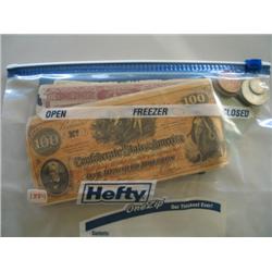 LOT, PAPER MONEY & COINS