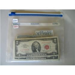 LOT, (63) $2 BILLS