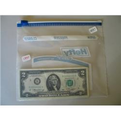 LOT, (20) 1976 $2 NOTES