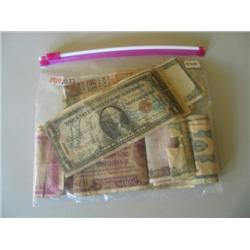 LOT, ASSORTED PAPER CURRENCY