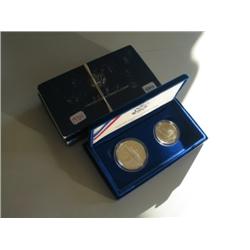 1986 DOLLAR & HALF DOLLAR PROO (qty: 2)