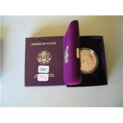 1986 SILVER EAGLE PROOF 1 OZ SILVER