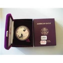 1986 SILVER EAGLE PROOF 1 OZ SILVER