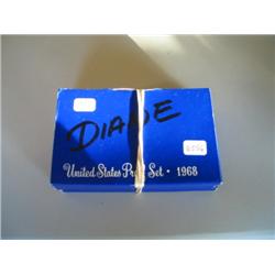 1968 PROOF SETS (qty: 4)