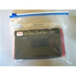 LOT, (2) IKE DOLLARS, (2) 1975 PROOF SETS, (2) 1976 PROOF SETS