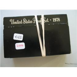 1978 PROOF SETS (qty: 4)