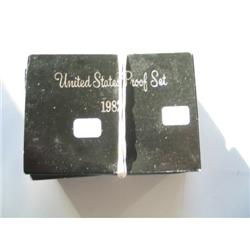 1982 PROOF SETS (qty: 4)