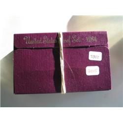 1984 PROOF SETS (qty: 5)