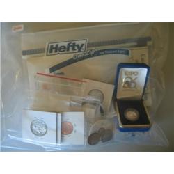 LOT, DISNEY DOLLARS, PINS & COINS