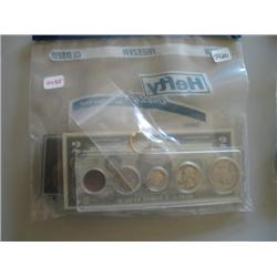 LOT, ASSORT COINS & JEWELRY