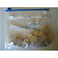 LOT, ASSORT. COINS & JEWELRY