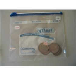 PEACE DOLLARS: (3) 1922, 1923  (qty: 6)