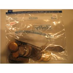 LOT, (4) MORGAN, (4) PEACE DOLLARS & MISC. COINS