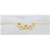 Image 8 : 14KT Yellow Gold 1.60ctw Diamond Pendant with Chain