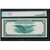 Image 2 : 1918 $1 Large Kansas City Federal Reserve Note PMG 64