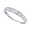 Image 2 : Platinum 0.35ctw Diamond Ring