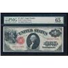 Image 1 : 1917 $1 Large Legal Tender Note PMG 65