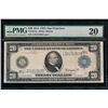 Image 1 : 1914 $20 San Francisco Federal Reserve Note PMG 20