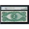 Image 2 : 1917 $2 Legal Tender Note PMG 64EPQ