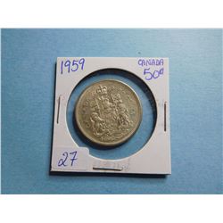 1959 FIFTY CENT PIECE