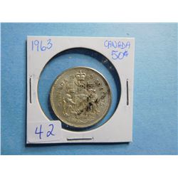 1963 FIFTY CENT PIECE