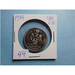 1974 FIFTY CENT PIECE