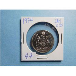 1974 FIFTY CENT PIECE