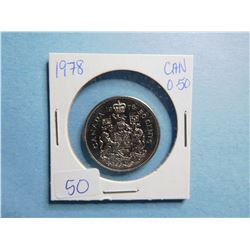 1978 FIFTY CENT PIECE