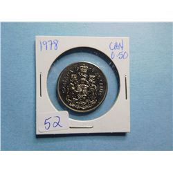 1978 FIFTY CENT PIECE