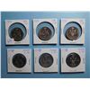 Image 1 : LOT OF 6 FIFTY CENT PIECES 1974 x 3, 1978 x 3