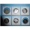Image 3 : LOT OF 15 FIFTY CENT PIECES 1959, 1961 x 5, 1978 x 8, 1980 x 1