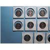 Image 3 : LOT OF 15 FIFTY CENT PIECES  1978 x 15