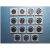 Image 1 : LOT OF 15 FIFTY CENT PIECES  1978 x 14, 1980 x 1