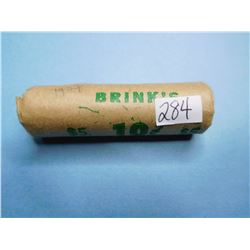 1977 TOP DATE DIME UNSEARCHED ROLL