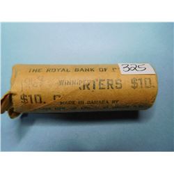 1968 TOP DATE QUARTERS UNSEARCHED ROLL