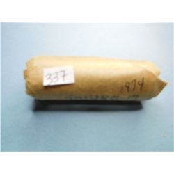 1974 TOP DATE QUARTERS CANADIAN  UNSEARCHED ROLL