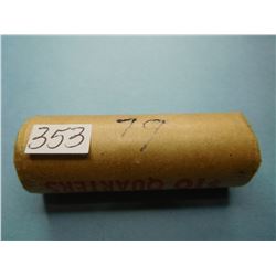 1979 TOP DATE QUARTERS CANADIAN  UNSEARCHED ROLL