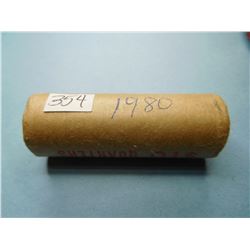 1980 TOP DATE QUARTERS CANADIAN  UNSEARCHED ROLL