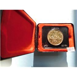 1972 CANADA COMMERATIVE SILVER DOLLAR