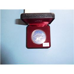 1980 CANADA SPECIMAN SILVER DOLLAR  BEAR COIN