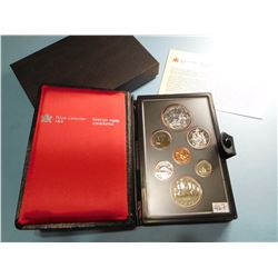 1980 CANADA COIN SET - 7 COINS Canadian Proof Double Dollar Set