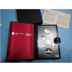 1981 CANADA COIN SET - 7 COINS  Canadian Proof Double Dollar Set