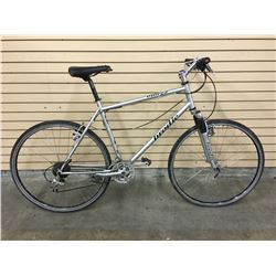 GREY BRODIE OMEGA FRONT SUSPENSION HYBRID ROAD BIKE